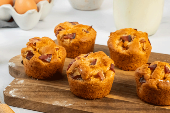 Muffins aux pommes